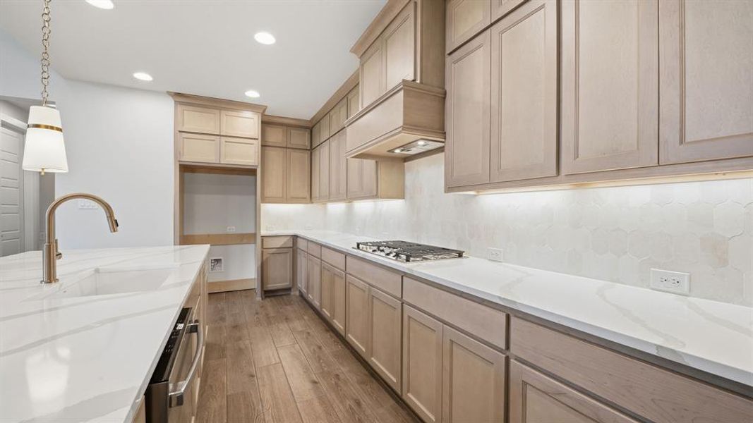 Furnished interior view inside a new home in The Parks at Wilson Creek, Celina (Image 5).
