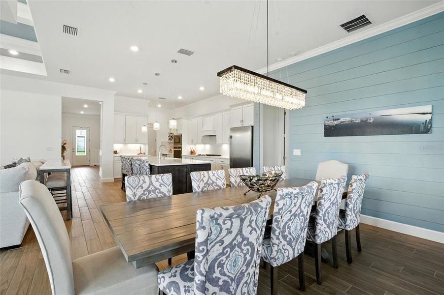 Furnished interior view inside a new home in , North Fort Myers (Image 19).