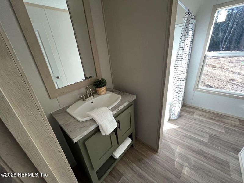 Furnished interior view inside a new home in , Hilliard (Image 9).