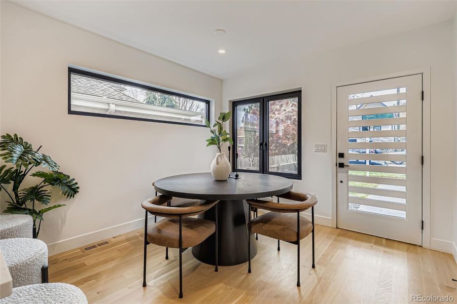 Furnished interior view inside a new home in , Denver (Image 12).