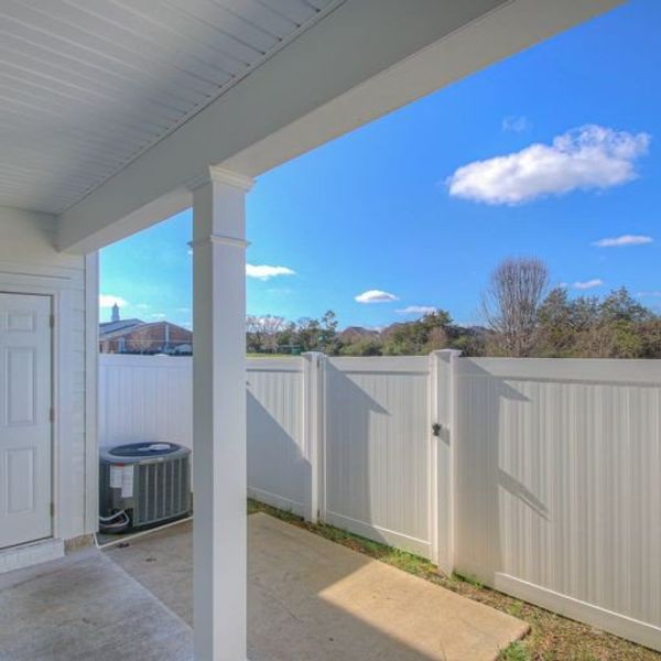 Exterior details and patio area of a home in Jackson Towne, Murfreesboro (Image 19).
