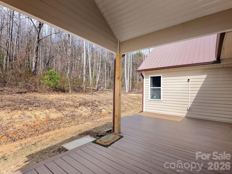 Exterior details and patio area of a home in , Hendersonville (Image 21).