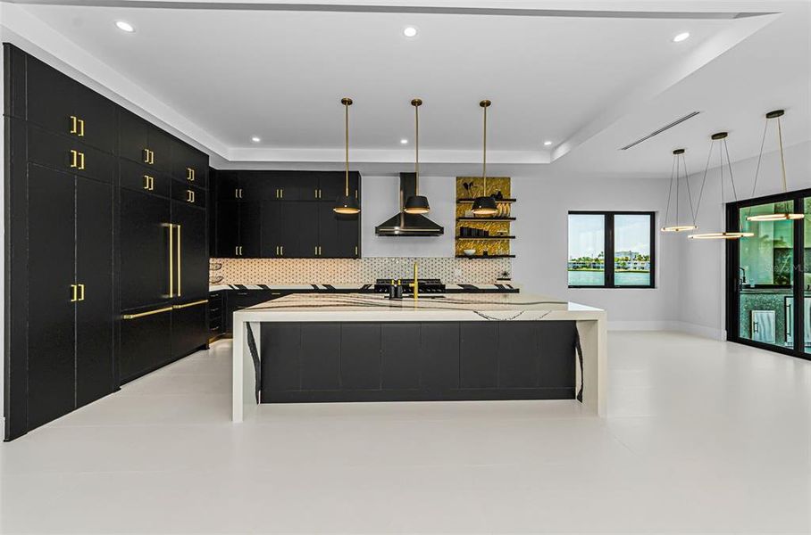 Furnished interior view inside a new home in , Treasure Island (Image 59).