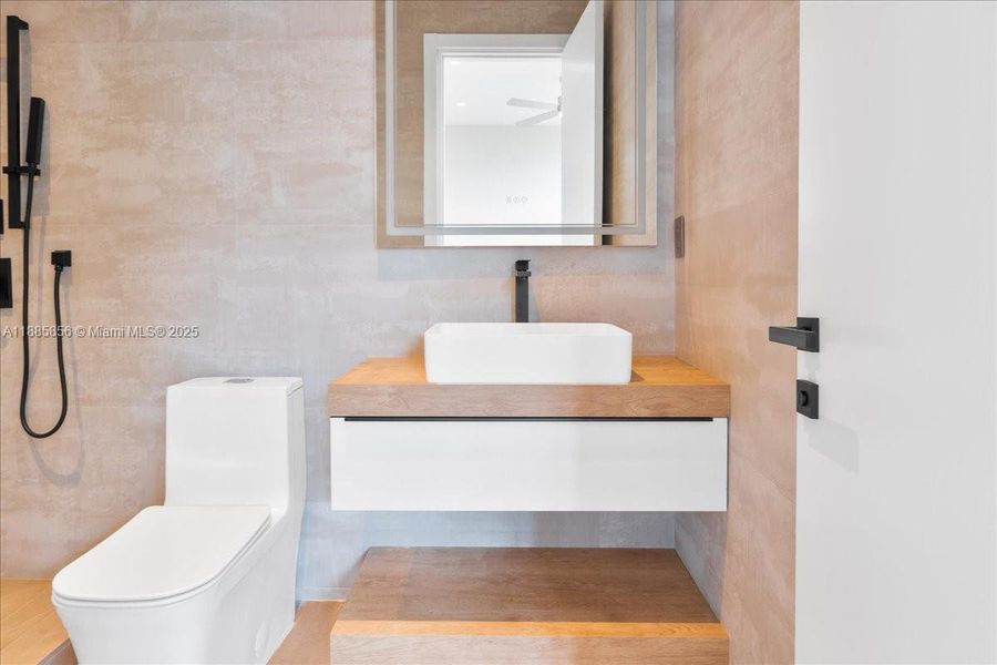 Furnished interior view inside a new home in , Miami (Image 6).