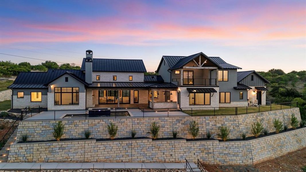 Front exterior of a new home in , Graford, TX, highlighting curb appeal (Image 2). Front exterior of a new home in , Graford, TX, highlighting curb appeal (Image 2).