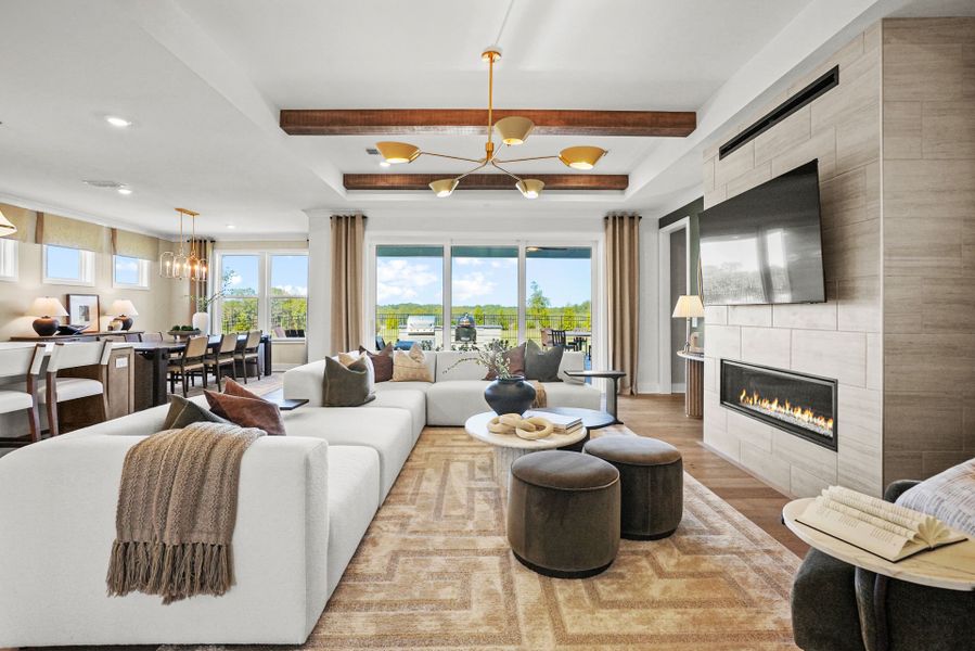 Representative furnished interior of a home built from the Stellar by Del Webb in Del Webb Carolina Ridge, Midland (Image 9). Representative furnished interior of a home built from the Stellar by Del Webb in Del Webb Carolina Ridge, Midland (Image 9).