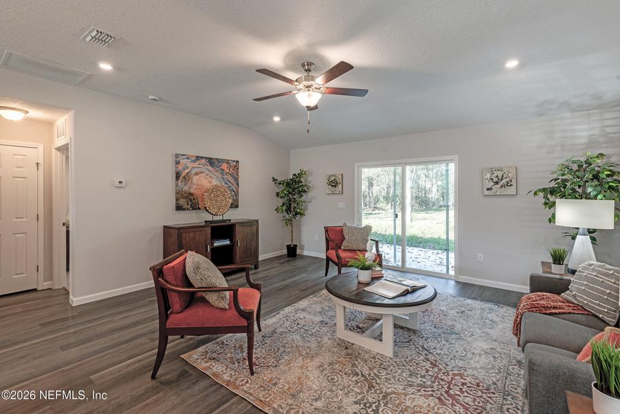 Furnished interior view inside a new home in , Jacksonville (Image 30).