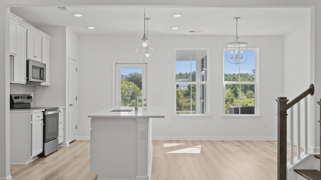 Furnished interior view inside a new home in Townes at Carolina Forest, Myrtle Beach (Image 8).