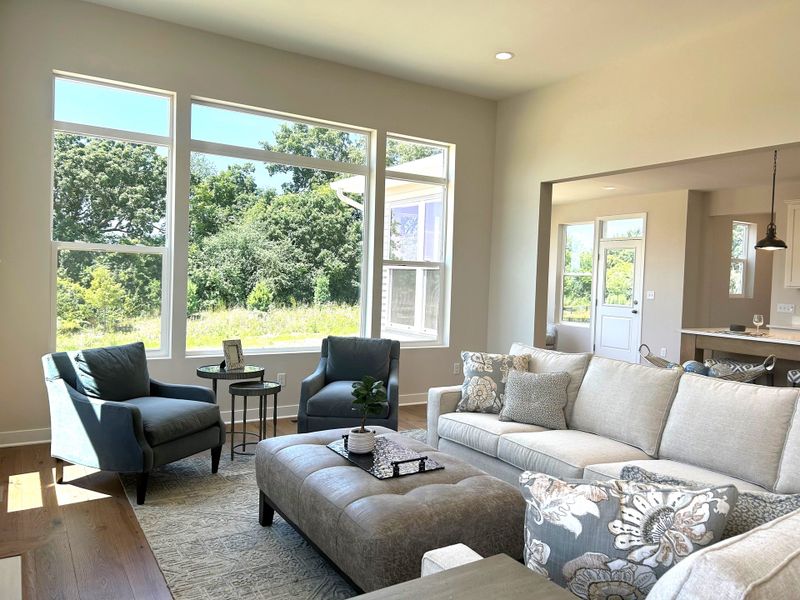 Representative furnished interior of a home built from the The Georgetown II by Norfolk Homes in Coronado Estates, Jackson (Image 8).