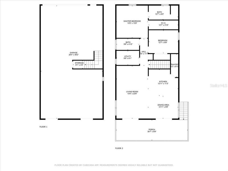 2D floor plan layout of this home in , Weeki Wachee, FL (Image 7).