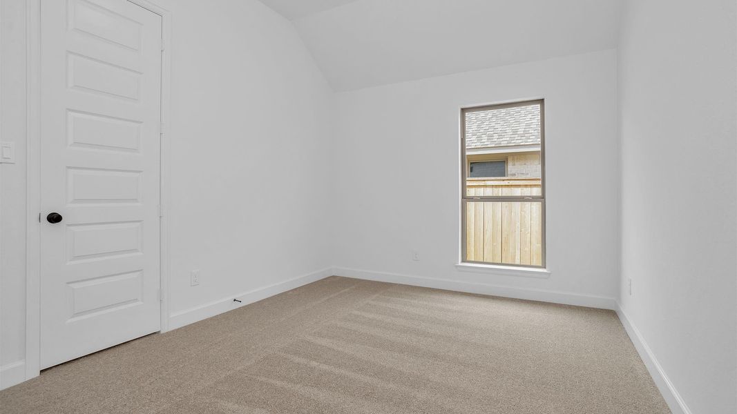 Spacious, unfurnished interior of a new home in Bridgeland, Cypress (Image 11).