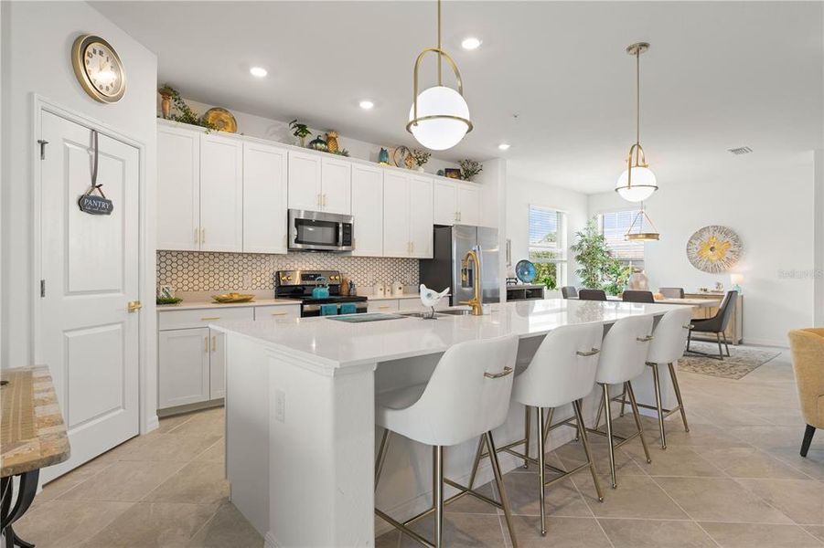 Furnished interior view inside a new home in , Punta Gorda (Image 11).