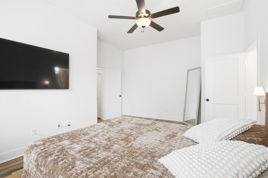 Spacious, unfurnished interior of a new home in , Cypress (Image 22).