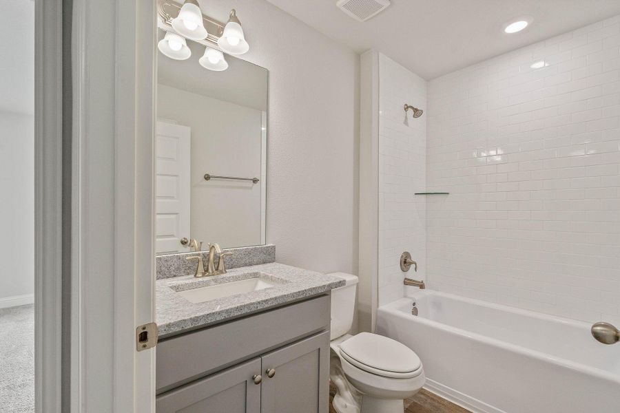 Furnished interior view inside a new home in Grand Oaks Reserve, Cleveland (Image 3).