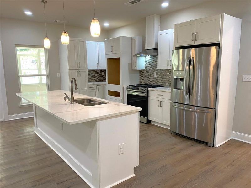 Furnished interior view inside a new home in , Atlanta (Image 3).