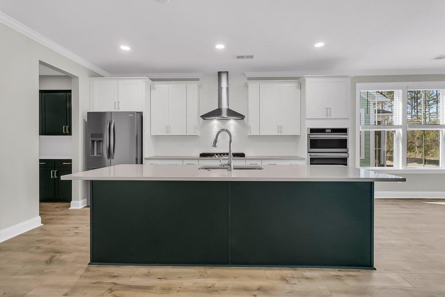 Furnished interior view inside a new home in Cherrywood Estates, Summerville (Image 10).