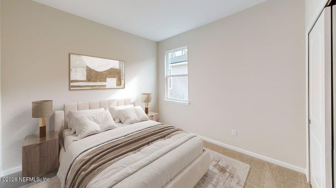 Furnished interior view inside a new home in RiverTown - Forest, St. Johns (Image 10).