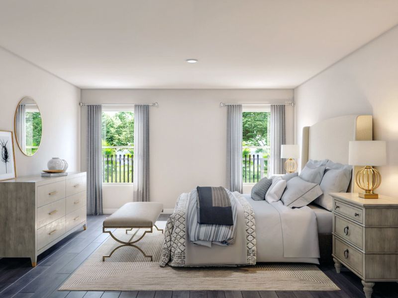 Furnished interior view inside a new home in Splawn Ranch, Killeen (Image 6).