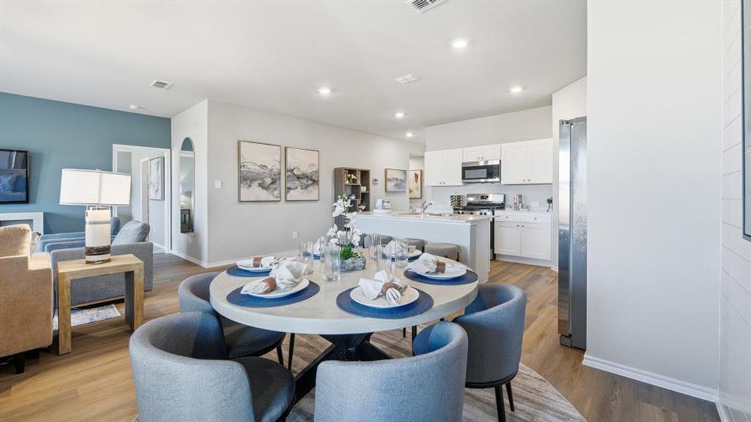 Furnished interior view inside a new home in Hickory Grove, Bridgeport (Image 8).