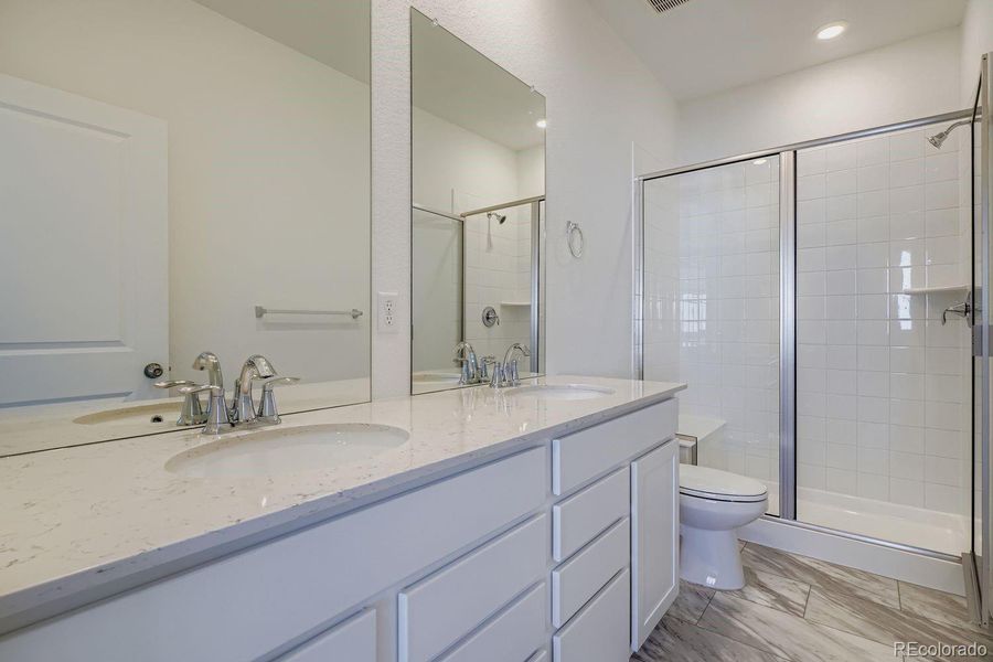 Furnished interior view inside a new home in Parterre: The Parkside Collection, Thornton (Image 6).