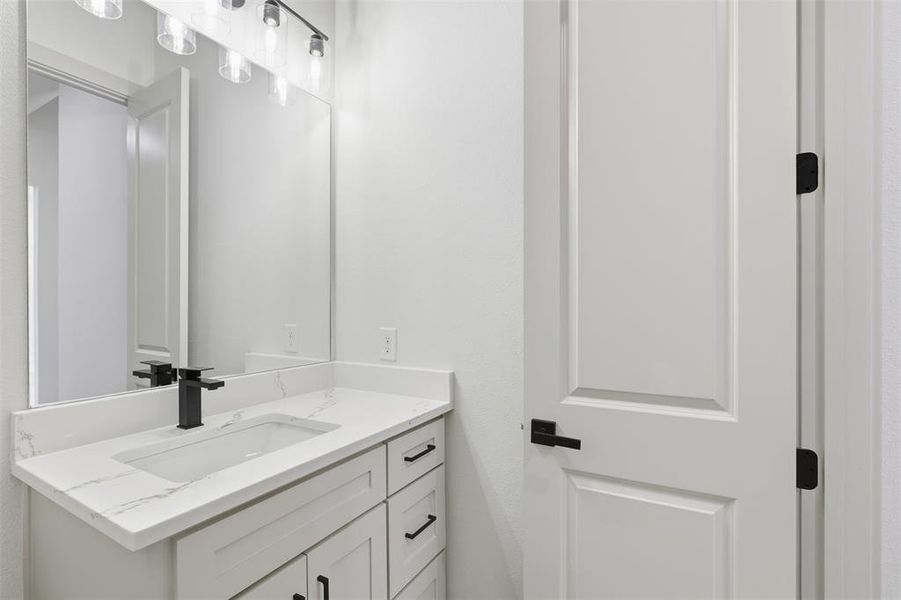 Furnished interior view inside a new home in , Fort Worth (Image 7).