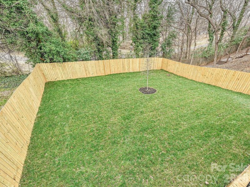 Exterior details and patio area of a home in , Charlotte (Image 27).