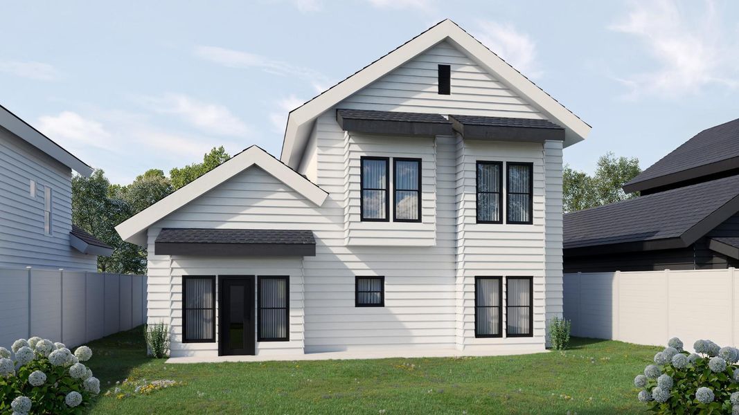 Front exterior of a new home in , Houston, TX, highlighting curb appeal (Image 4).