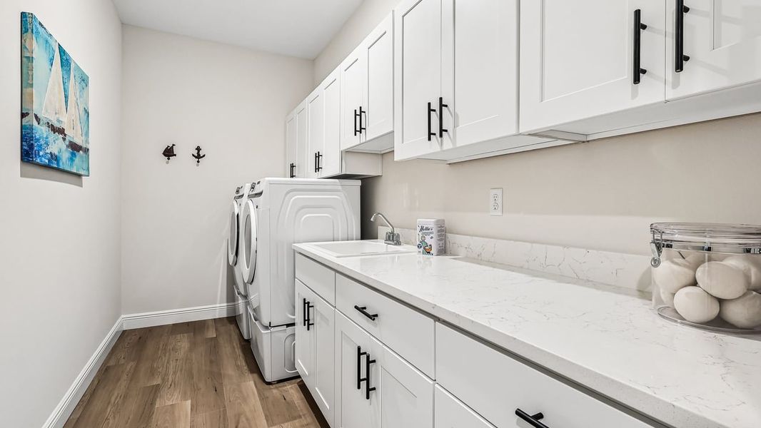 Representative furnished interior of a home built from the Venice by Maronda Homes in Malabar Springs, Palm Bay (Image 27).