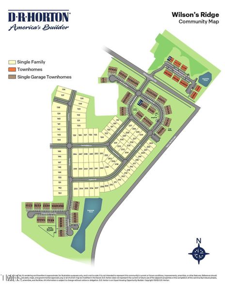 Wilsons Ridge - Site Map