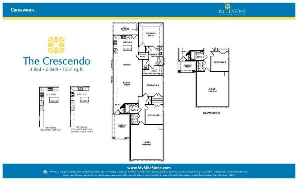 Crescendo Floor Plan