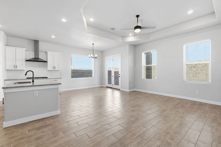 Spacious, unfurnished interior of a new home in Emerald Estates, El Paso (Image 17).