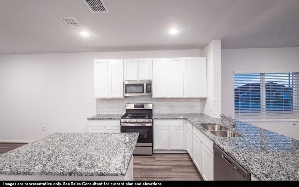 Furnished interior view inside a new home in Austin Point, Richmond (Image 4).