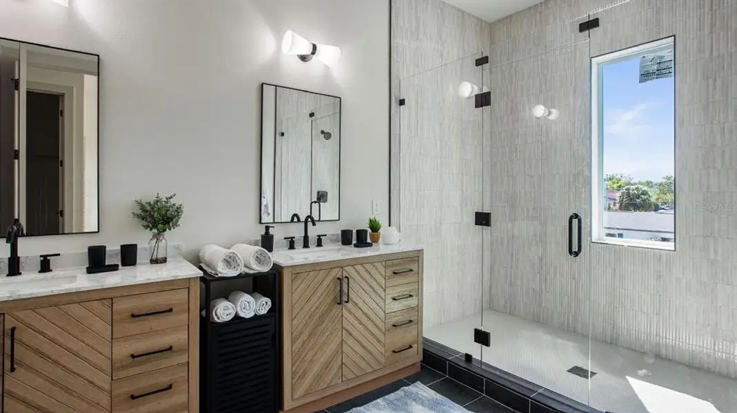 Furnished interior view inside a new home in , Tampa (Image 8). Furnished interior view inside a new home in , Tampa (Image 8).