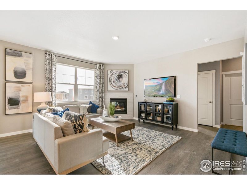 Furnished interior view inside a new home in Westgate, Greeley (Image 7).