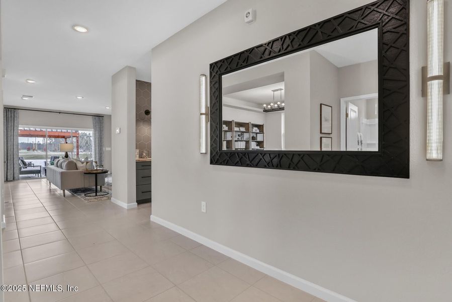 Furnished interior view inside a new home in , Palm Coast (Image 2).