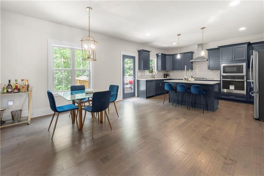 Furnished interior view inside a new home in , Fairburn (Image 31). Furnished interior view inside a new home in , Fairburn (Image 31).