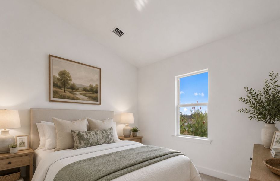 Furnished interior view inside a new home in TerraWalk at Babcock Ranch, Alva (Image 9).