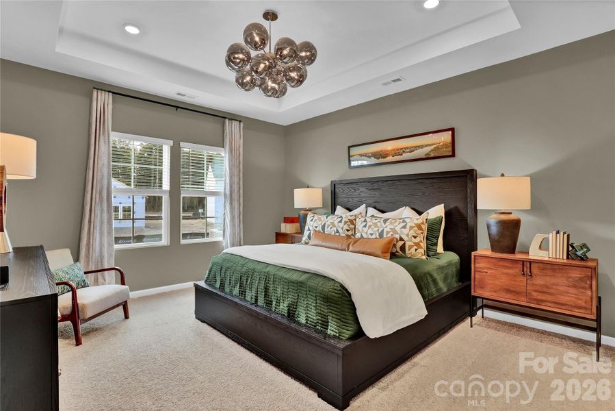 Furnished interior view inside a new home in Piper Creek, Newton (Image 10).