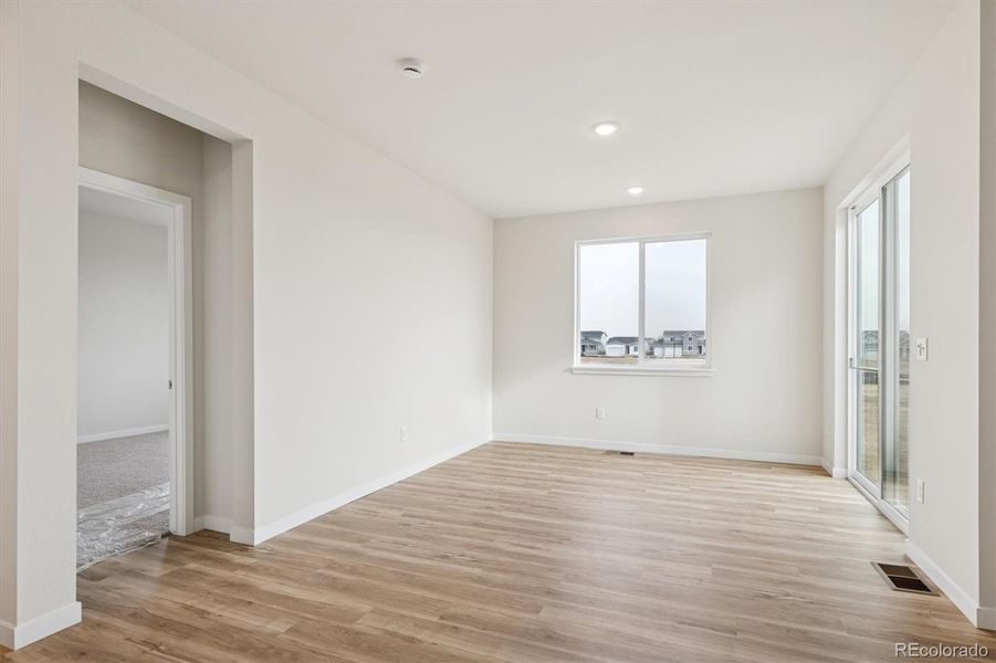 Spacious, unfurnished interior of a new home in Red Barn Meadows, Mead (Image 20). Spacious, unfurnished interior of a new home in Red Barn Meadows, Mead (Image 20).