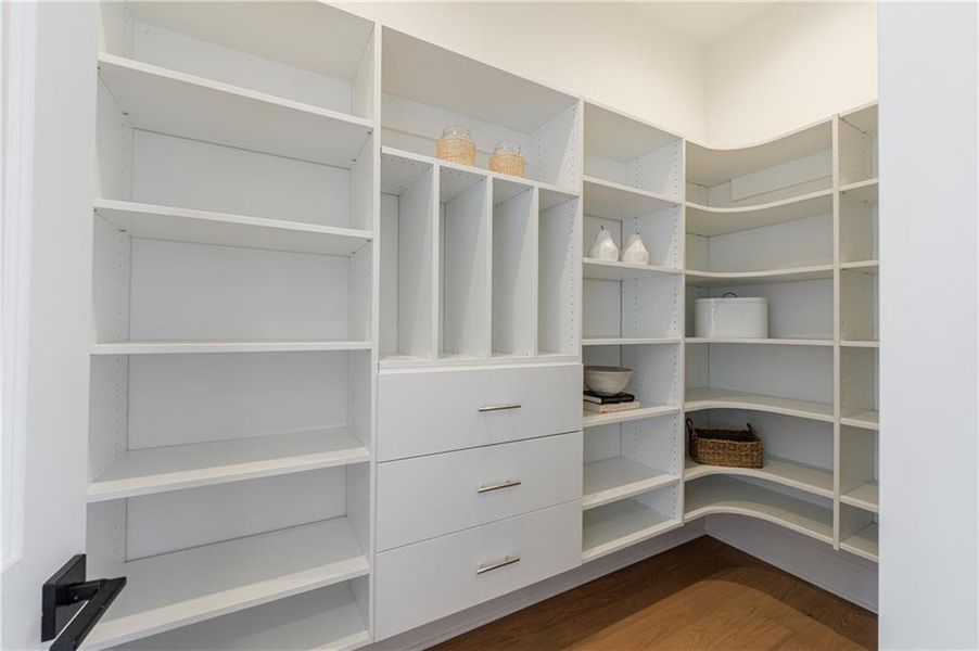 Furnished interior view inside a new home in Mayfair on Main, Alpharetta (Image 43).