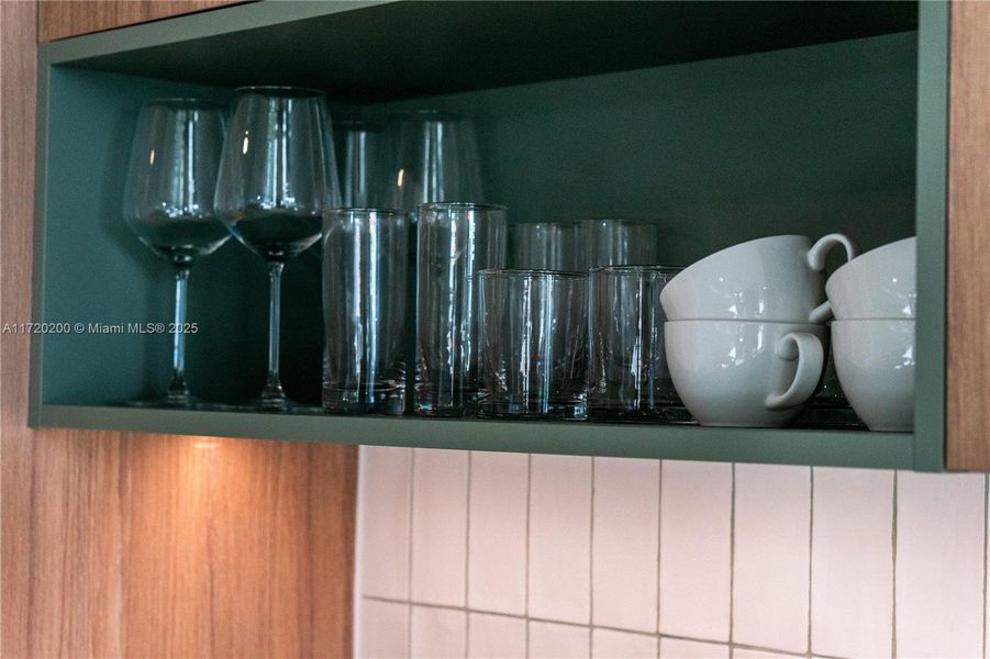 Close-up of interior finishes inside a home in , Miami (Image 45).