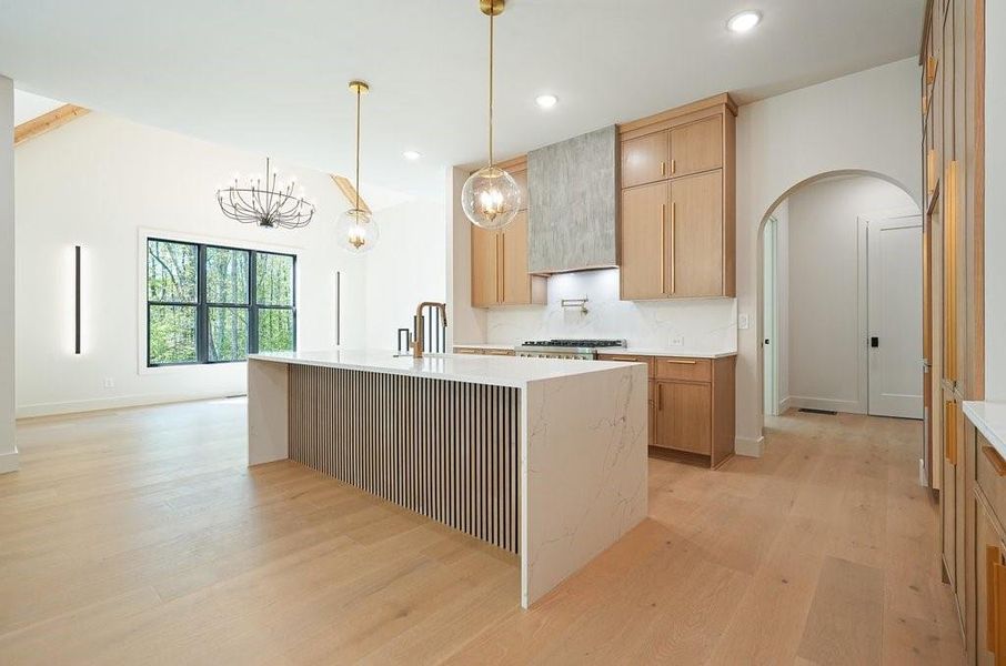 Furnished interior view inside a new home in , Canton (Image 16).