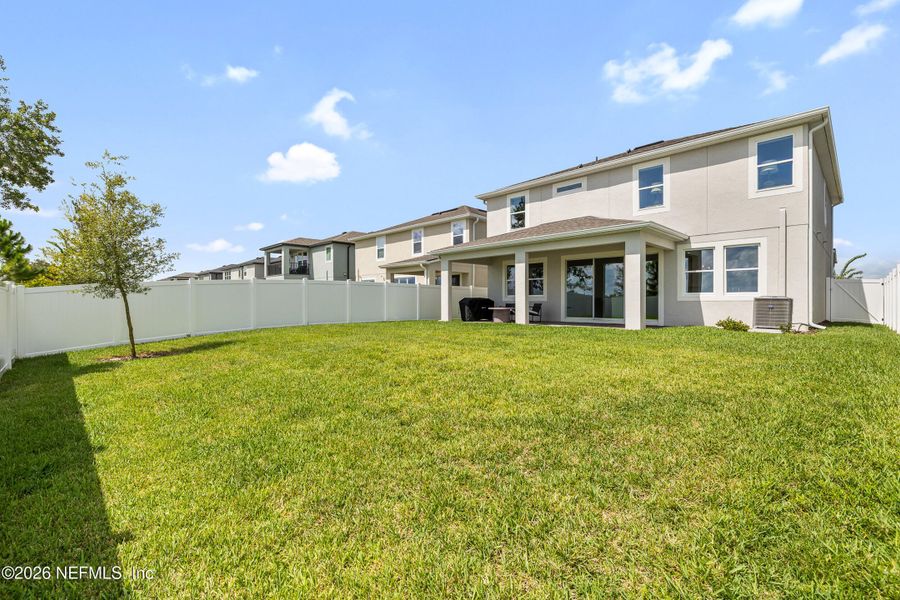 Exterior details and patio area of a home in , Wesley Chapel (Image 29). Exterior details and patio area of a home in , Wesley Chapel (Image 29).