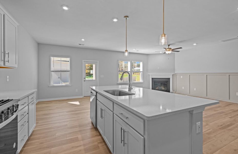 Furnished interior view inside a new home in Indigo Park, Easley (Image 11).