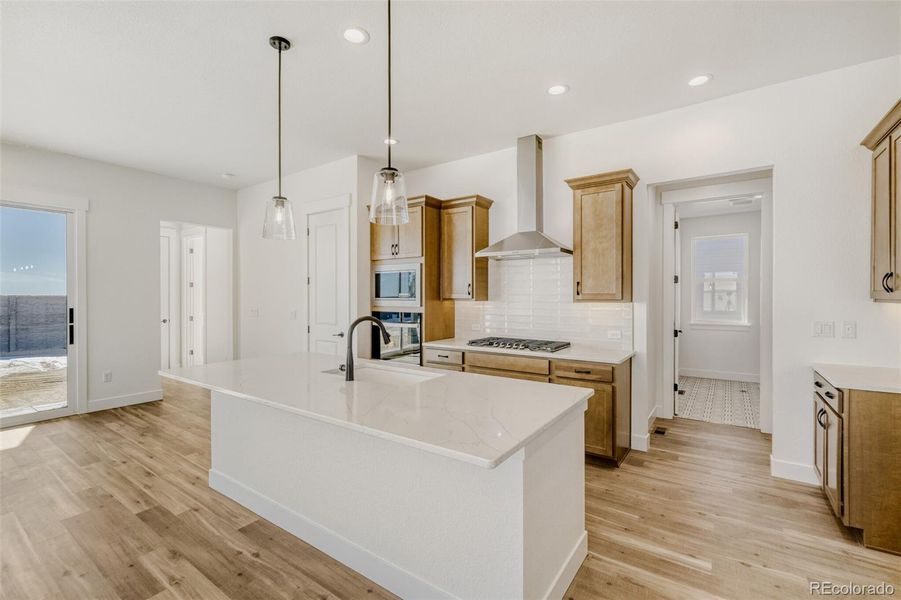 Furnished interior view inside a new home in Sterling Ridge in Sterling, Colorado Springs (Image 8). Furnished interior view inside a new home in Sterling Ridge in Sterling, Colorado Springs (Image 8).