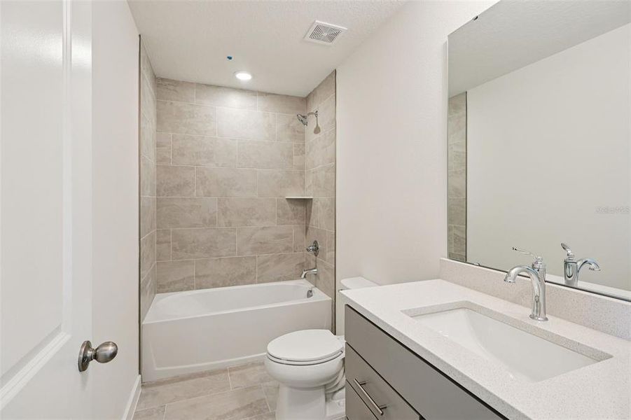Furnished interior view inside a new home in Cyrene at Harmony, St. Cloud (Image 9).