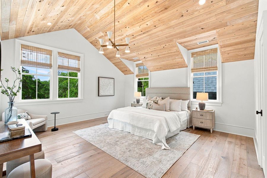 Furnished interior view inside a new home in , Mount Pleasant (Image 12).
