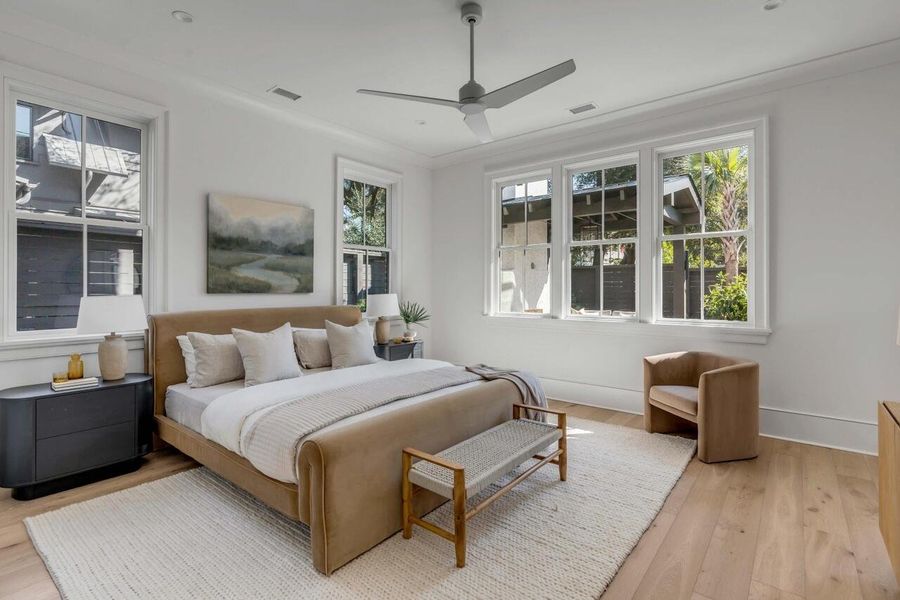 Furnished interior view inside a new home in , Mount Pleasant (Image 75).