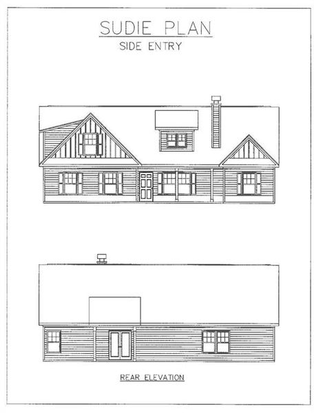 Exterior rendering of this home design in , Carrollton, GA (Image 3). Exterior rendering of this home design in , Carrollton, GA (Image 3).