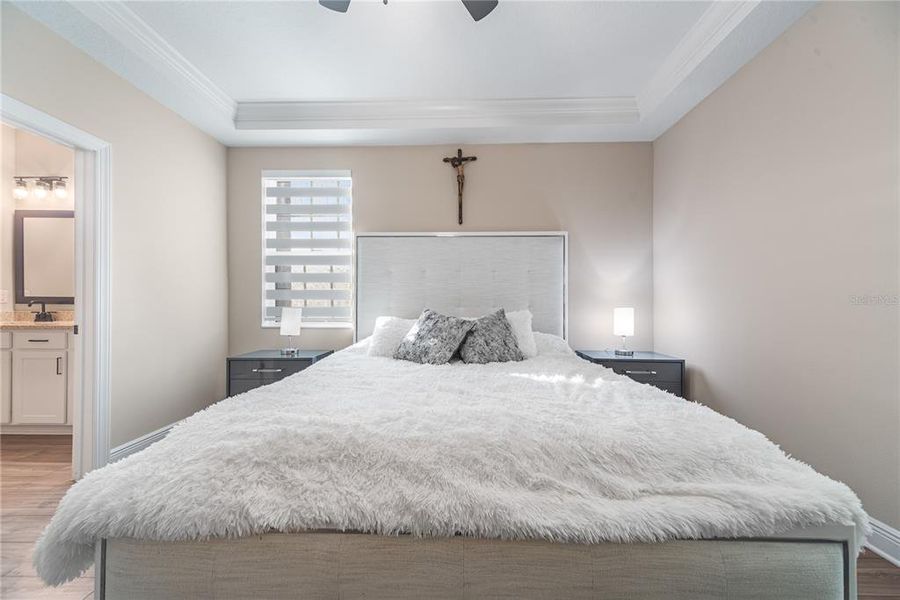 Furnished interior view inside a new home in Reunion Village, Kissimmee (Image 11).